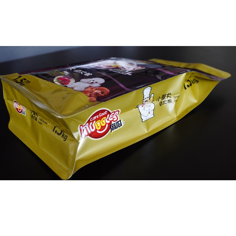 Bolsa de plástico para mascotas con logotipo personalizado y tamaño.